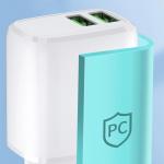 Incarcator retea Wozinsky CUWCW, 2x USB, 2.4A, Alb 14 - lerato.ro