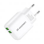 Incarcator retea Wozinsky CUWCW, 2x USB, 2.4A, Alb 9 - lerato.ro