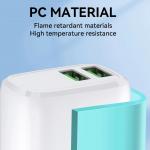 Incarcator retea Wozinsky CUWCW, 2x USB, 2.4A, Alb 3 - lerato.ro