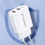 Incarcator retea Wozinsky CWCUCW, USB-C si 2x USB, 30W, Alb 14 - lerato.ro
