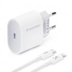 Incarcator retea Wozinsky WWC-03-L, USB-C, 20W, Cablu USB-C/Lightning 1m inclus, Alb 12 - lerato.ro