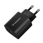 Incarcator retea Wozinsky WGWCB, USB/USB-C, 20W, Negru 18 - lerato.ro
