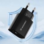 Incarcator retea Wozinsky WGWCB, USB/USB-C, 20W, Negru 17 - lerato.ro