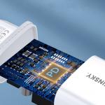 Incarcator retea Wozinsky WGWCW, USB/USB-C, 20W, Alb 13 - lerato.ro