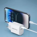 Incarcator retea Wozinsky WGWCW, USB/USB-C, 20W, Alb 11 - lerato.ro
