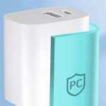 Incarcator retea Wozinsky WGWCW, USB/USB-C, 20W, Alb 12 - lerato.ro