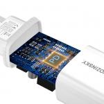 Incarcator retea Wozinsky WGWCW, USB/USB-C, 20W, Alb 9 - lerato.ro