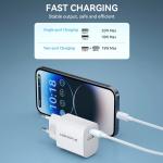 Incarcator retea Wozinsky WGWCW, USB/USB-C, 20W, Alb 3 - lerato.ro