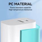 Incarcator retea Wozinsky WGWCW, USB/USB-C, 20W, Alb 6 - lerato.ro