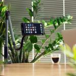 Suport universal tableta si telefon Wozinsky WTHBK5, Compatibil cu dispozitive de maxim 11 inch, Ajustabil, Negru 16 - lerato.ro