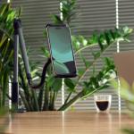 Suport universal tableta si telefon Wozinsky WTHBK5, Compatibil cu dispozitive de maxim 11 inch, Ajustabil, Negru 14 - lerato.ro