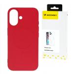 Carcasa Wozinsky Liquid Silicone MagSafe compatibila cu Samsung Galaxy S24 FE Red 2 - lerato.ro