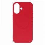 Carcasa Wozinsky Liquid Silicone MagSafe compatibila cu Samsung Galaxy S24 FE Red 3 - lerato.ro