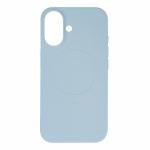 Carcasa Wozinsky Liquid Silicone MagSafe compatibila cu Samsung Galaxy S25 Light Blue 3 - lerato.ro