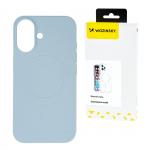 Carcasa Wozinsky Liquid Silicone MagSafe compatibila cu Samsung Galaxy S24 FE Light Blue 2 - lerato.ro