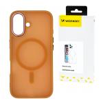 Carcasa Wozinsky Fashion Case MagSafe compatibila cu Samsung Galaxy S24 FE Orange 3 - lerato.ro