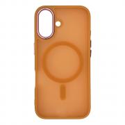 Carcasa Wozinsky Fashion Case MagSafe compatibila cu Samsung Galaxy S25 Orange