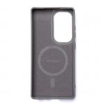 Carcasa Wozinsky Carbon Fiber MagSafe compatibila cu Samsung Galaxy S25 Gray 3 - lerato.ro