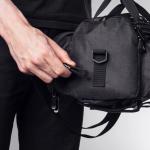 Geanta bicicleta WBB36BK pentru portbagaj, husa impermeabila inclusa, 27L, Negru 8 - lerato.ro