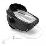 Geanta bicicleta Wozinsky WBB16BK pentru ghidon, cu suport pentu telefon, 1L, Negru 9 - lerato.ro