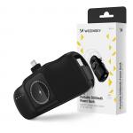 Baterie externa Wozinsky WF16-YLS 5000mAh, 15W, 1x Lightning, 2x USB-C, Incarcator Apple Watch, Negru 14 - lerato.ro