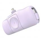 Baterie externa Wozinsky WF16-YLS 5000mAh, 15W, 1x Lightning, 2x USB-C, Incarcator Apple Watch, Mov 4 - lerato.ro