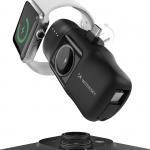Baterie externa Wozinsky WF16-YCS 5000mAh, 15W, 2x USB-C, Incarcator Apple Watch, Negru 4 - lerato.ro
