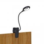 Lampa de lectura Wozinsky WLBK-02, 3000K-6500K, 80lm, 1800 mAh, USB-C, Negru 6 - lerato.ro