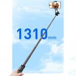 Selfie stick cu trepied si telecomanda Wozinsky WC1Y2S pentru telefon, Reglabil, 1.3m, Negru 13 - lerato.ro