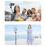 Selfie stick cu trepied si telecomanda Wozinsky WC1Y2S pentru telefon, Reglabil, 1.3m, Negru 22 - lerato.ro