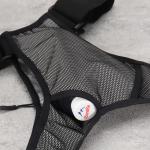 Vesta reflectorizanta ciclism / alergare Wozinsky WKDB1, Buzunare practice, Curea ajustabila, Negru 21 - lerato.ro