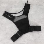 Vesta reflectorizanta ciclism / alergare Wozinsky WKDB1, Buzunare practice, Curea ajustabila, Negru 22 - lerato.ro