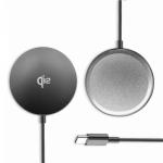 Incarcator wireless Wozinsky WQY1S, 15W, USB-C, Negru 3 - lerato.ro