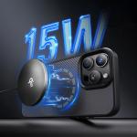 Incarcator wireless Wozinsky WQY1S, 15W, USB-C, Negru 5 - lerato.ro