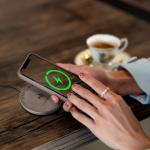 Incarcator wireless Wozinsky WQY1S, 15W, USB-C, Negru 7 - lerato.ro