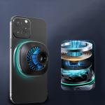 Suport auto cu MagSafe Wozinsky WCT5-6S2Y, Air Vent Mount, Rotire 360 grade, Incarcare Wireless 15W, Negru 5 - lerato.ro