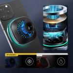 Suport auto cu MagSafe Wozinsky WCT5-Q6S2Y, Air Vent Mount, Rotire 360 grade, Incarcare Wireless 15W, Negru 5 - lerato.ro