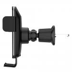 Suport auto Wozinsky WEDZ-3Y8S, Air Vent Mount, Rotire 360 grade, Incarcare Wireless 15W, Negru 4 - lerato.ro