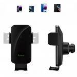 Suport auto Wozinsky WEDZ-3Y8S, Air Vent Mount, Rotire 360 grade, Incarcare Wireless 15W, Negru 6 - lerato.ro