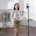 Selfie stick Wozinsky WRLD-00Y1S cu trepied, 1.7m, Adaptor 1/4, Rotire 360, Negru 12 - lerato.ro