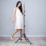 Selfie stick Wozinsky WRLD-00Y1S cu trepied, 1.7m, Adaptor 1/4, Rotire 360, Negru 14 - lerato.ro