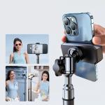 Selfie stick Wozinsky WRLD-00Y1S cu trepied, 1.7m, Adaptor 1/4, Rotire 360, Negru 5 - lerato.ro