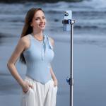 Selfie stick Wozinsky WRLD-00Y1S cu trepied, 1.7m, Adaptor 1/4, Rotire 360, Negru 6 - lerato.ro