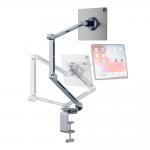Suport universal tip brat pentru telefon si tableta Wozinsky WTY0YS1, Reglabil, Rotire 360 grade, Gri 3 - lerato.ro