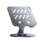 Stand universal laptop/tableta Wozinsky WRS-DSY84SS, Reglabil, Rotire 360, Gri 2 - lerato.ro