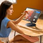 Stand universal laptop/tableta Wozinsky WRS-DSY84SS, Reglabil, Rotire 360, Gri 13 - lerato.ro