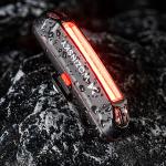 Set lumini bicicleta Wozinsky WSBLB3, Frontala:1000lm / 4500mAh / USB-C si Stop: 100lm / 500mAh / MicroUSB, IPX6, Negru 10 - lerato.ro