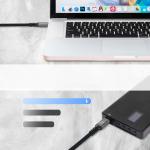 Cablu pentru incarcare si transfer de date Wozinsky WPS-UY415S Thunderbolt 4, 2x USB-C, 240W, 5A, 40Gb/s, 1.5m, Negru 8 - lerato.ro