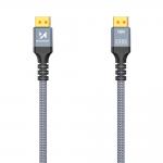 Cablu video Wozinsky WPS-16AYL1S DisplayPort tata - DisplayPort tata, 16K / 60Hz, 8K / 120Hz, HDR / HDCP / DSC, 3D, 80Gbps, 1m, Negru 3 - lerato.ro