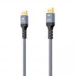 Cablu video Wozinsky WPS-16AYL1S DisplayPort tata - DisplayPort tata, 16K / 60Hz, 8K / 120Hz, HDR / HDCP / DSC, 3D, 80Gbps, 2m, Negru 6 - lerato.ro